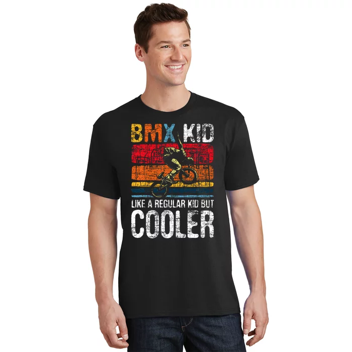 Bmx Like A Regular Cyclist Bicycle Bike Rider T-Shirt