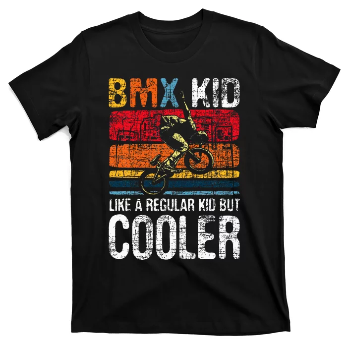 Bmx Like A Regular Cyclist Bicycle Bike Rider T-Shirt