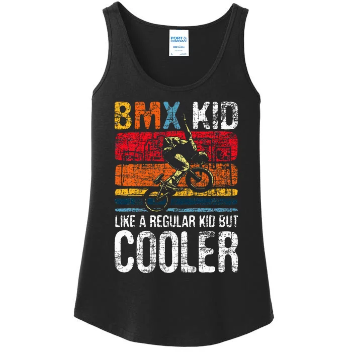 Bmx Like A Regular Cyclist Bicycle Bike Rider Ladies Essential Tank