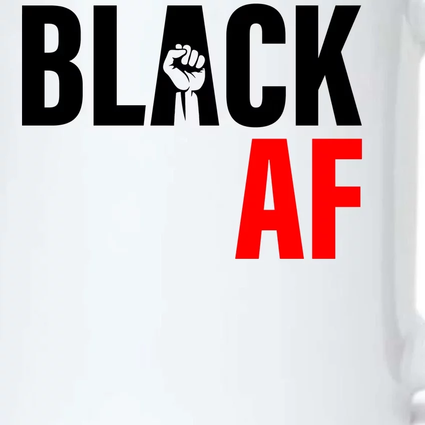 Black AF Fist Logo Black Color Changing Mug