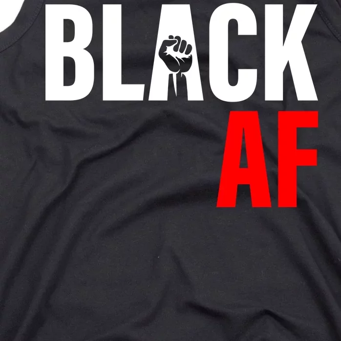 Black AF Fist Logo Tank Top