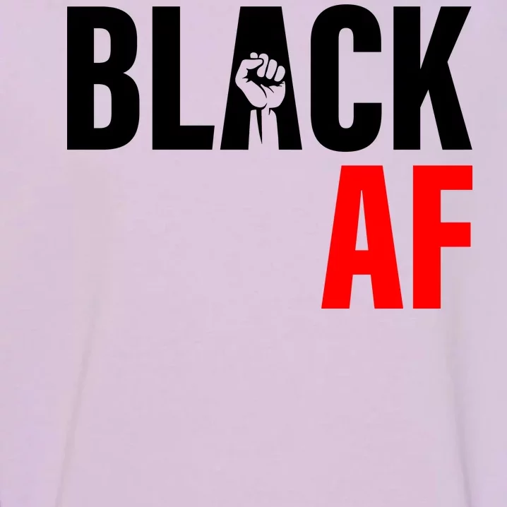 Black AF Fist Logo Garment-Dyed Sweatshirt