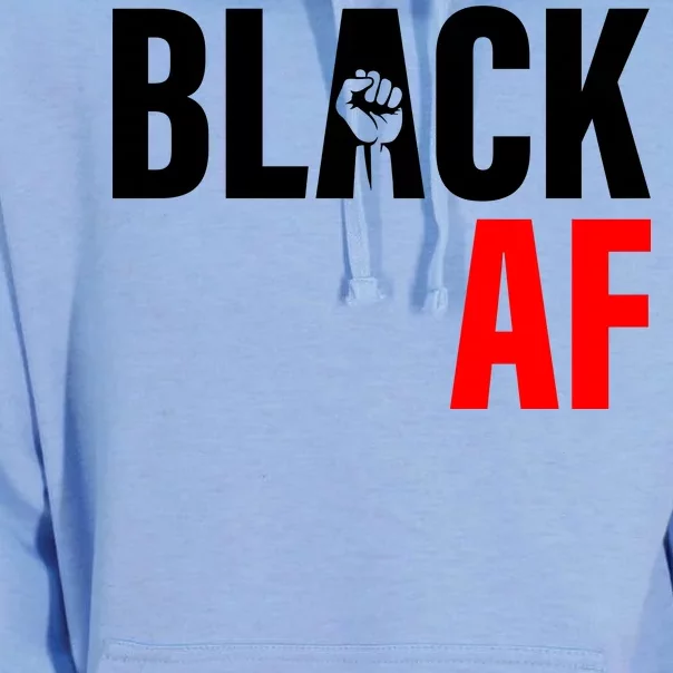 Black AF Fist Logo Unisex Surf Hoodie