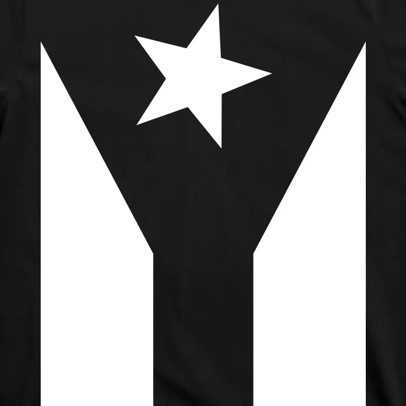 Black Boricua Flag Protest T-Shirt