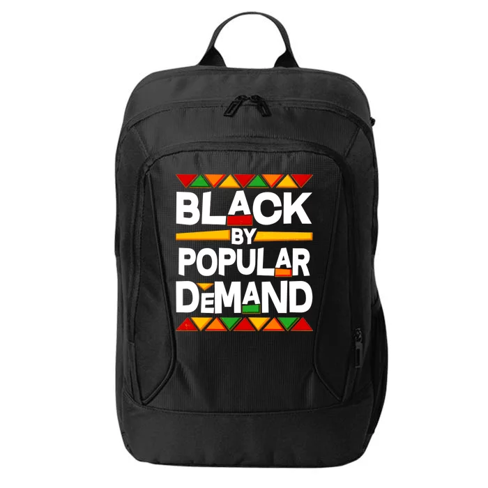 Black By Popular Demand Black Lives Matter History City Backpack