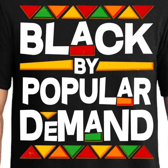 Black By Popular Demand Black Lives Matter History Pajama Set