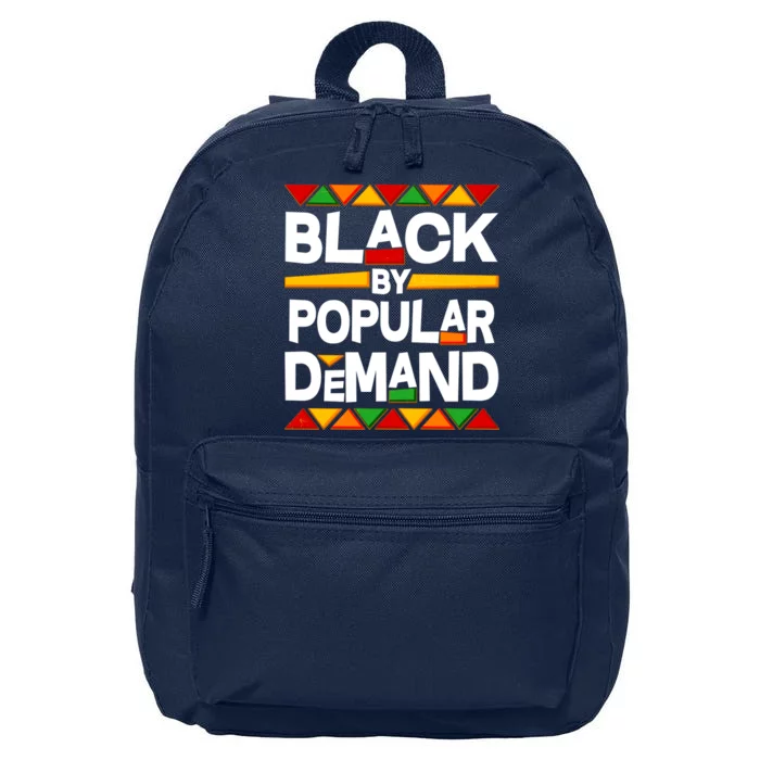 Black By Popular Demand Black Lives Matter History 16 in Basic Backpack