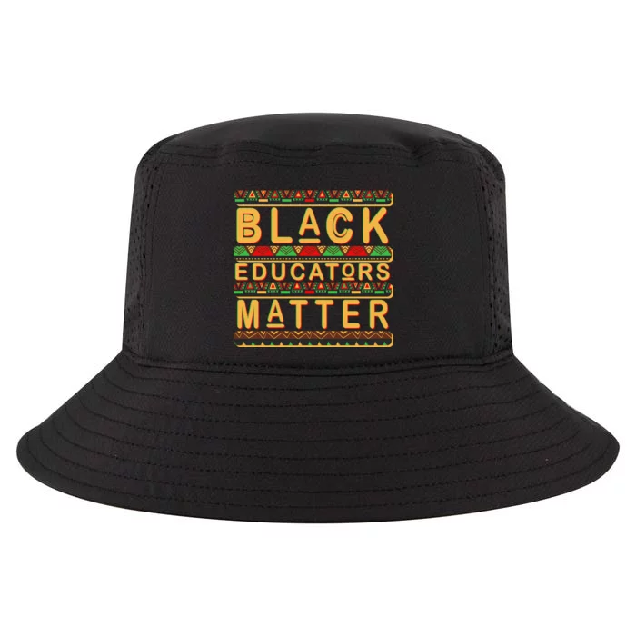 Black Educators Matters Cool Comfort Performance Bucket Hat