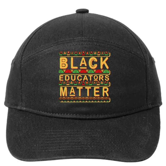 Black Educators Matters 7-Panel Snapback Hat