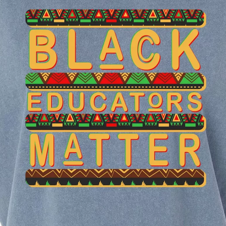 Black Educators Matters Garment-Dyed Women's Muscle Tee