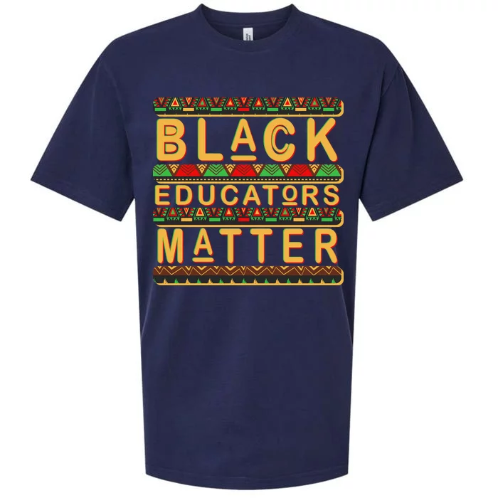 Black Educators Matters Sueded Cloud Jersey T-Shirt