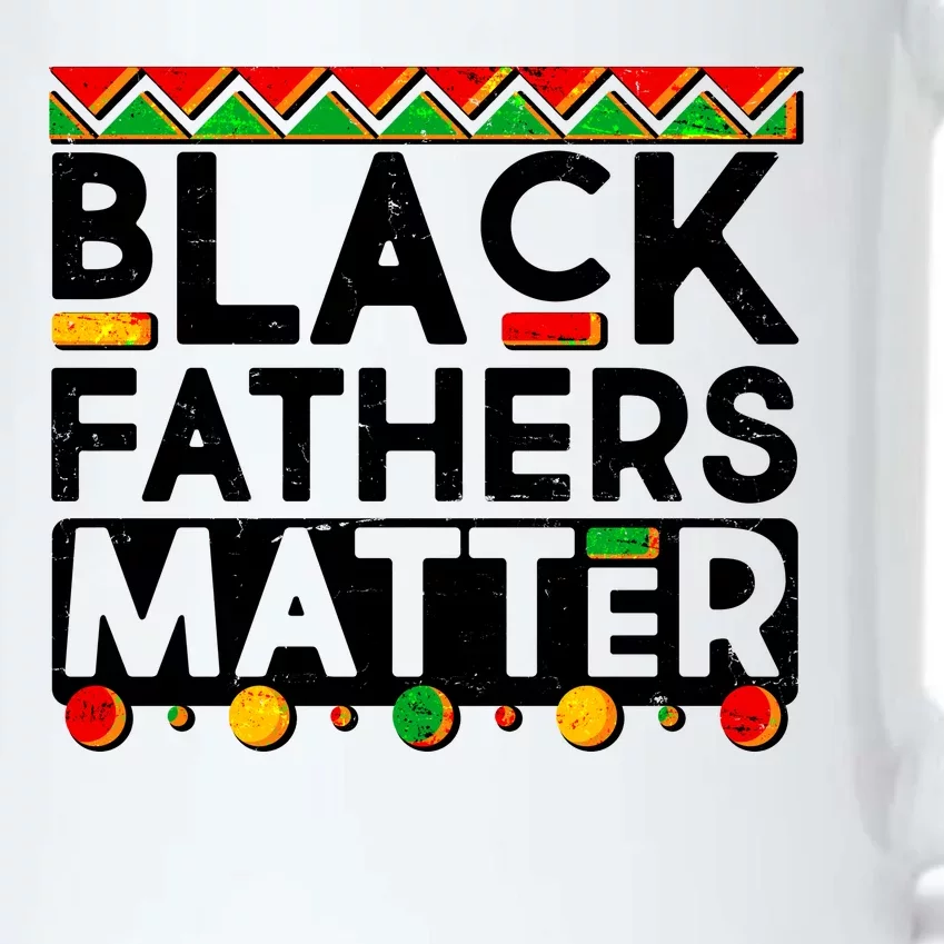 Black Fathers Matter Traditional Colors Black Color Changing Mug