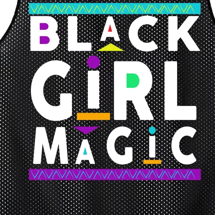 Black Girl Magic Mesh Reversible Basketball Jersey Tank