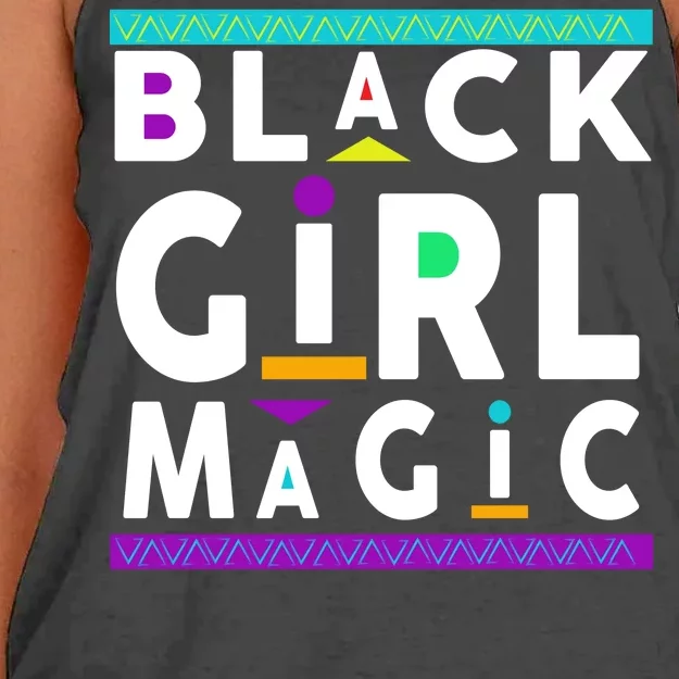 Black Girl Magic Women's Knotted Racerback Tank