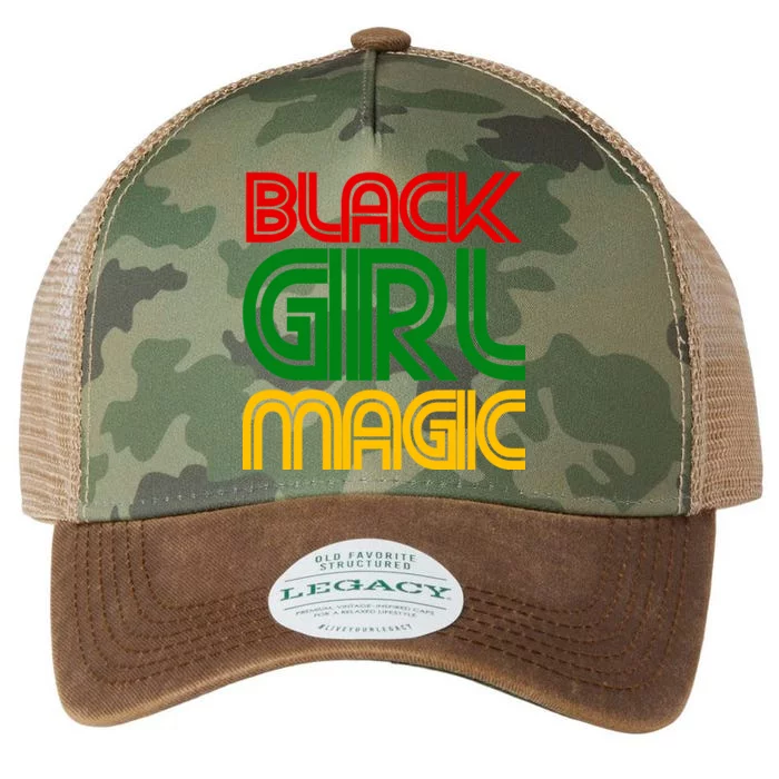 Black Girl Magic Colorful Imprint Legacy Tie Dye Trucker Hat