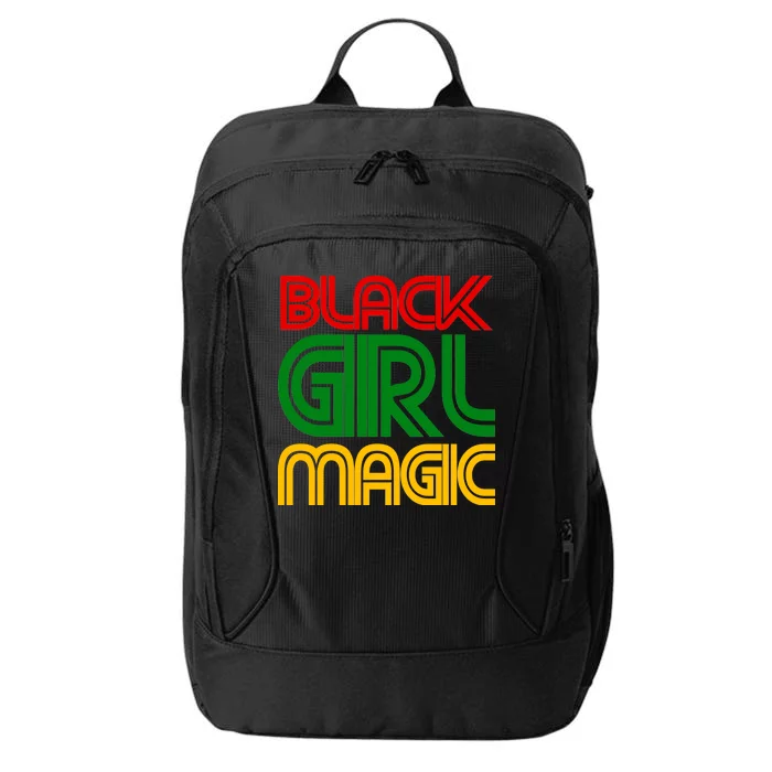 Black Girl Magic Colorful Imprint City Backpack