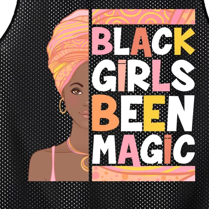 Black Girls Been Magic Mesh Reversible Basketball Jersey Tank