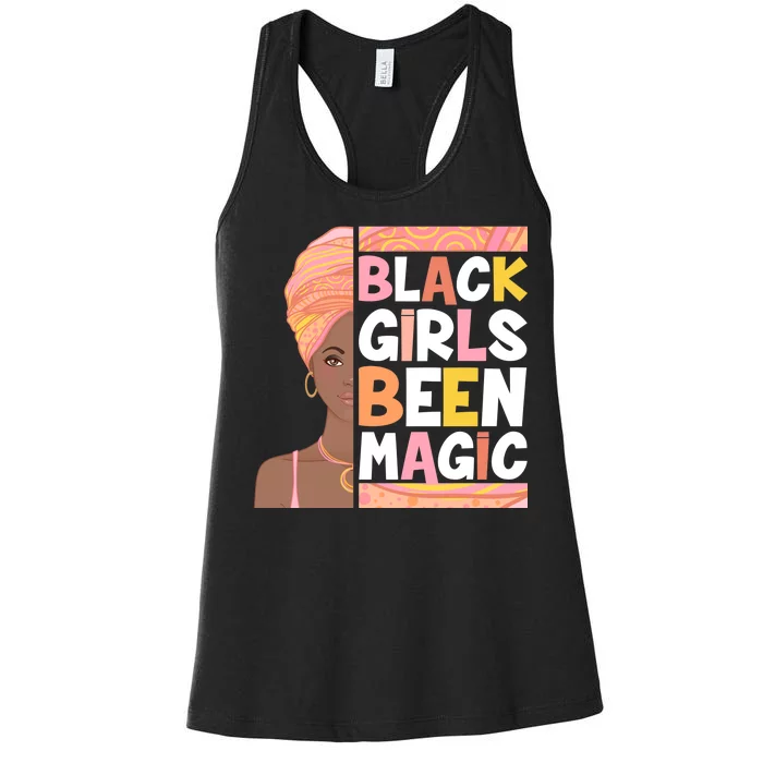 Black Girls Been Magic Women's Racerback Tank