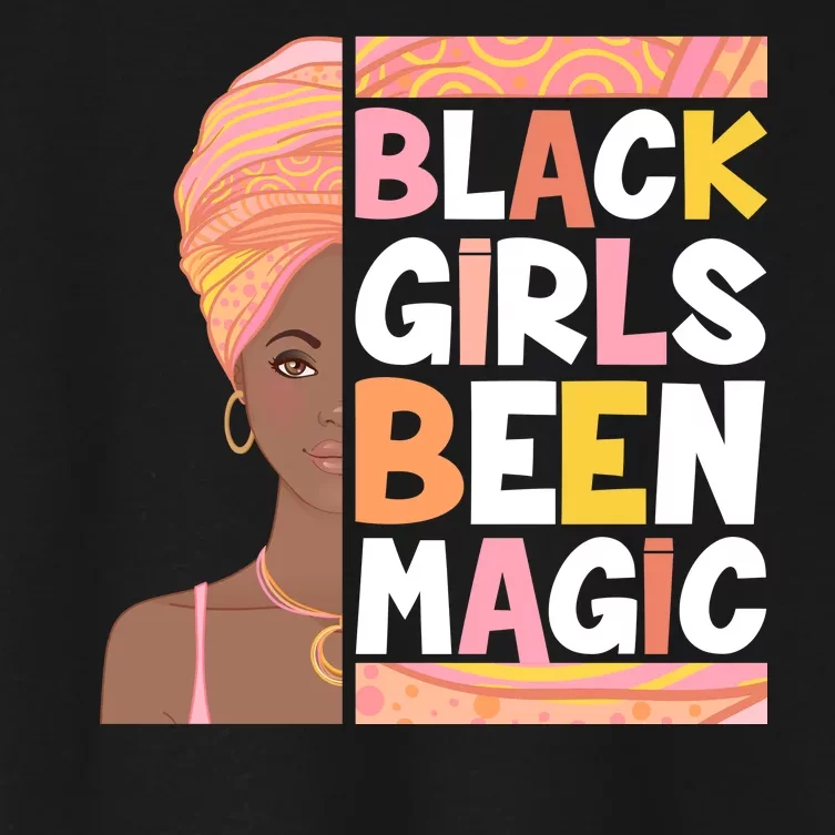 Black Girls Been Magic Women's Crop Top Tee