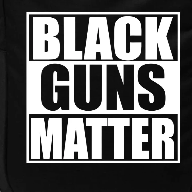 Black Guns Matter 2nd Amendment Impact Tech Backpack