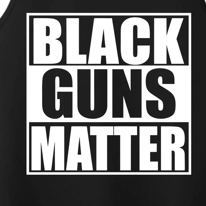 Black Guns Matter 2nd Amendment Performance Tank