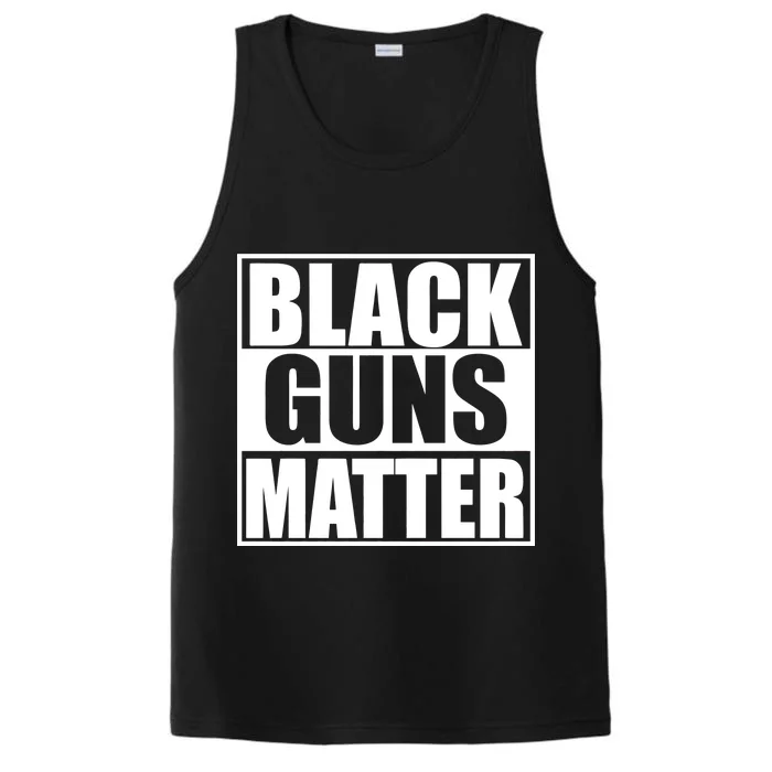 Black Guns Matter 2nd Amendment Performance Tank