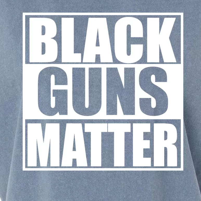 Black Guns Matter 2nd Amendment Garment-Dyed Women's Muscle Tee