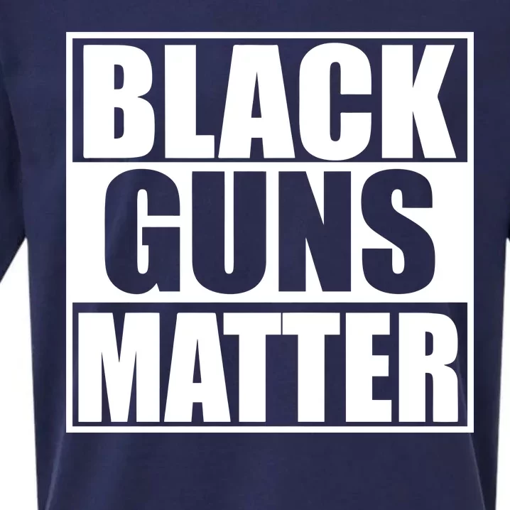 Black Guns Matter 2nd Amendment Sueded Cloud Jersey T-Shirt