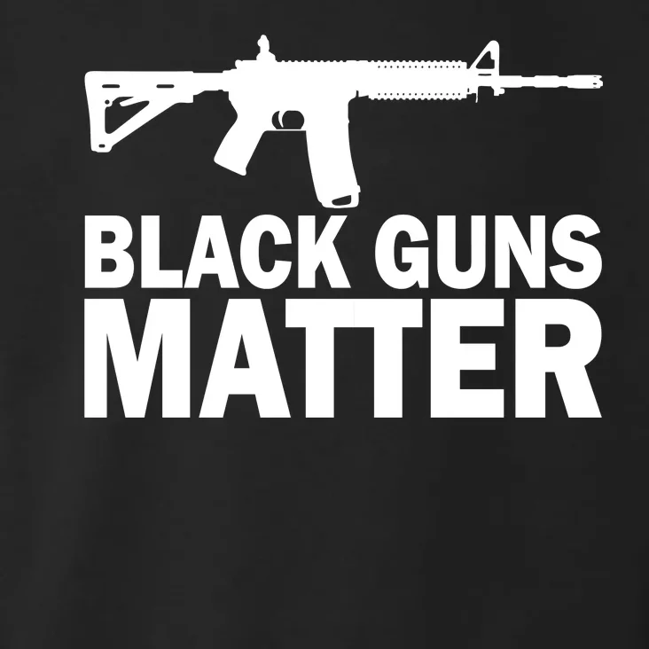 Black Guns Matter AR-15 Toddler Hoodie