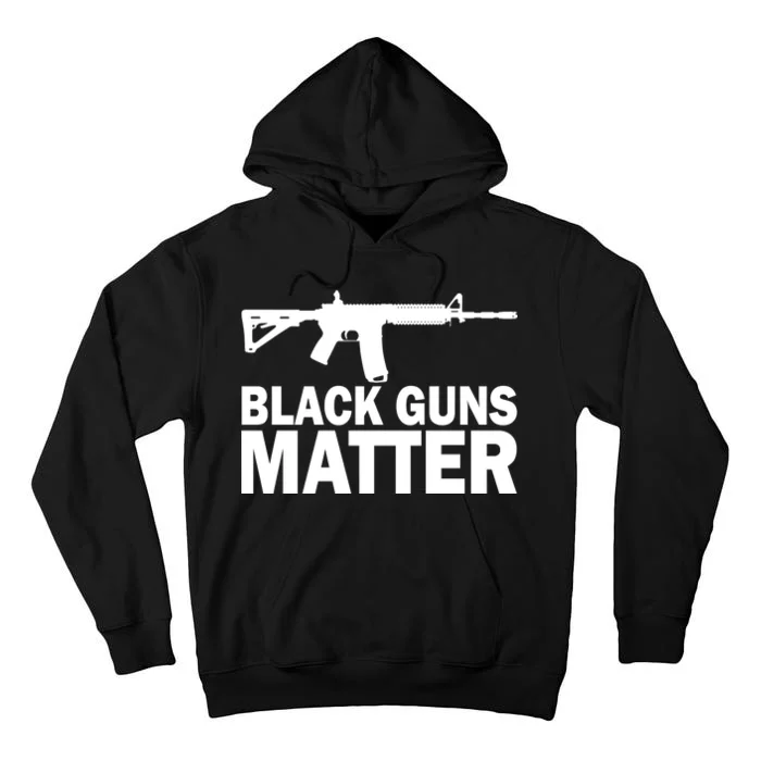 Black Guns Matter AR-15 Tall Hoodie