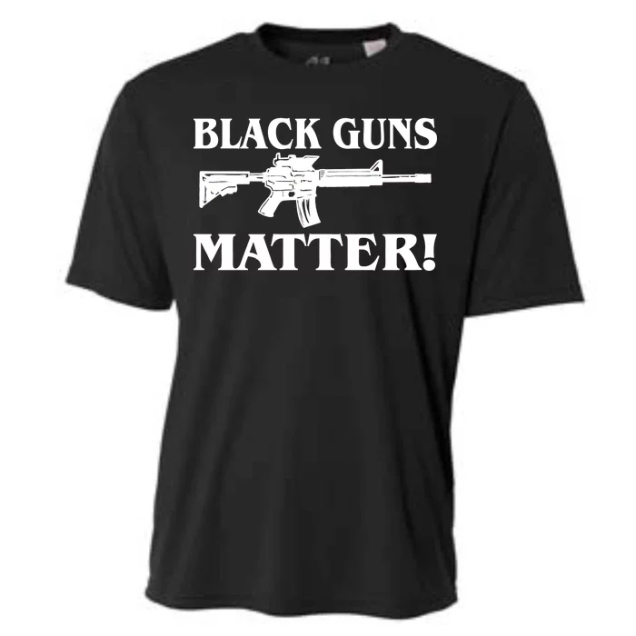 Black Guns Matter AR-15 2nd Amendment Cooling Performance Crew T-Shirt