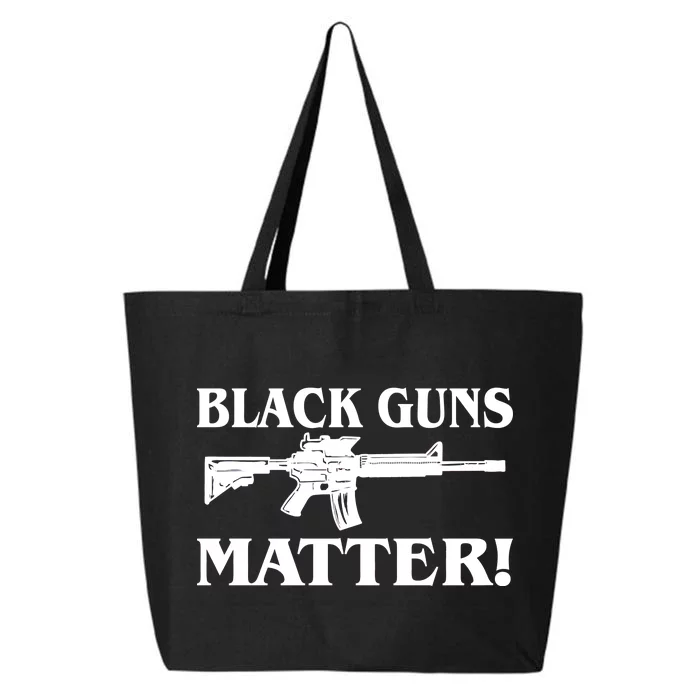 Black Guns Matter AR-15 2nd Amendment 25L Jumbo Tote