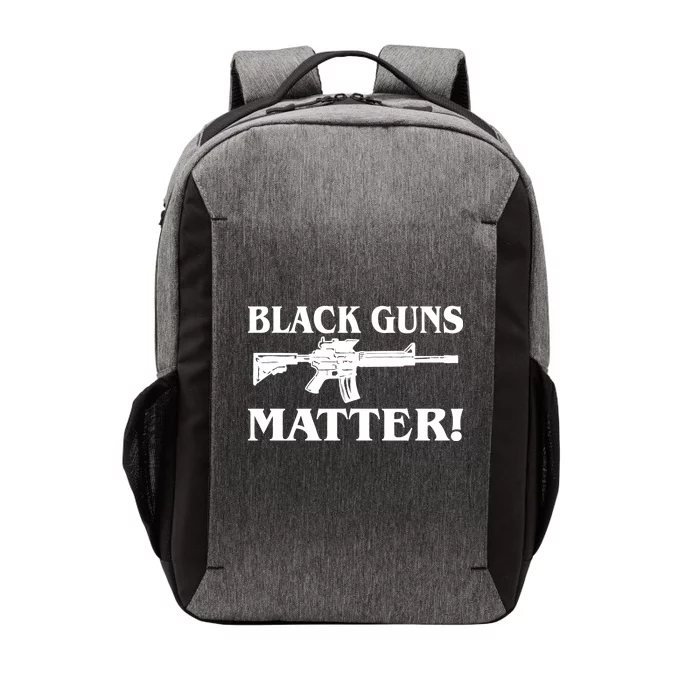 Black Guns Matter AR-15 2nd Amendment Vector Backpack