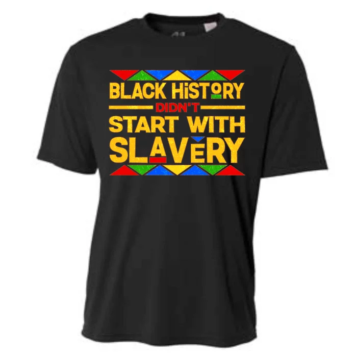 Black History Didn't Start With Slavery Cooling Performance Crew T-Shirt