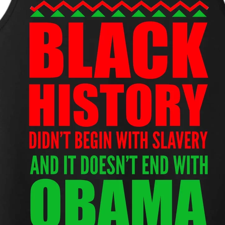 Black History Doesn't End With Obama Performance Tank