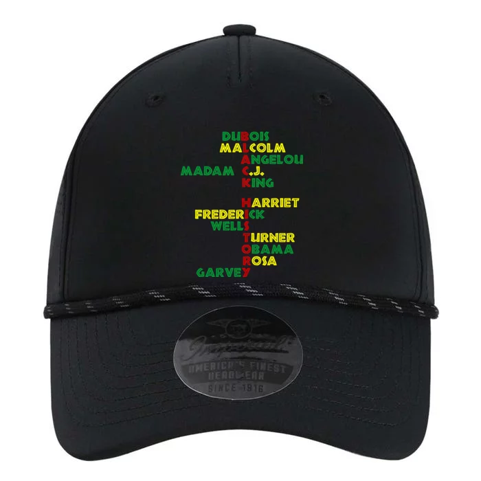 Black History Historic Leaders Proud American Performance The Dyno Cap