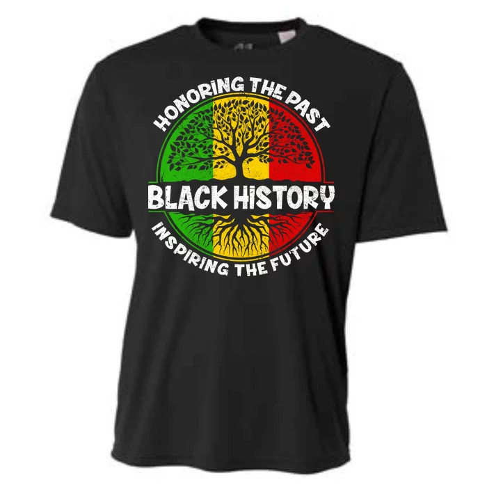 Black History Honoring The Past Cooling Performance Crew T-Shirt