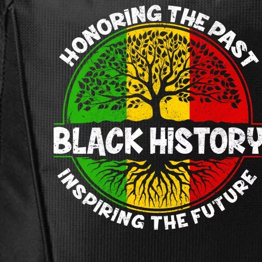 Black History Honoring The Past City Backpack