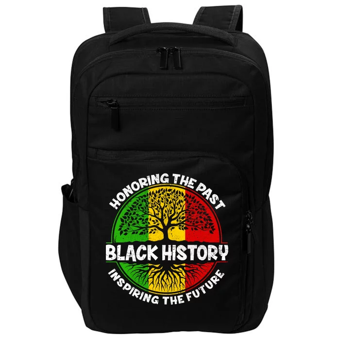 Black History Honoring The Past Impact Tech Backpack