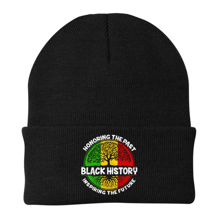 Black History Honoring The Past Knit Cap Winter Beanie