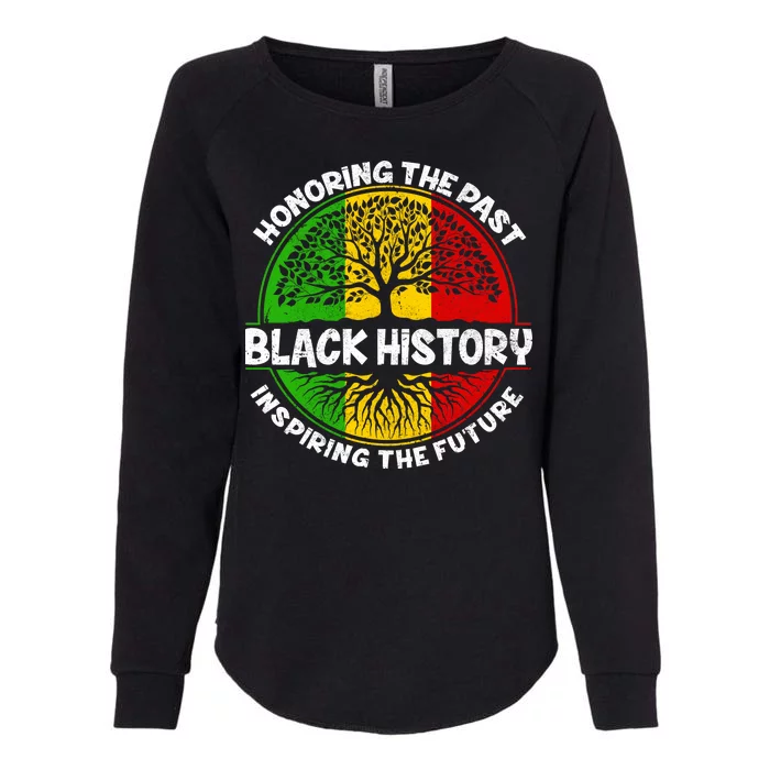 Black History Honoring The Past Womens California Wash Sweatshirt