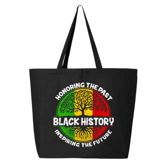 Black History Honoring The Past 25L Jumbo Tote