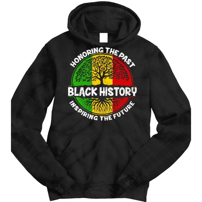 Black History Honoring The Past Tie Dye Hoodie