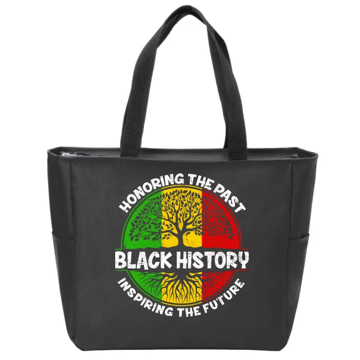 Black History Honoring The Past Zip Tote Bag