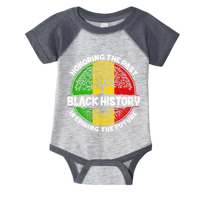 Black History Honoring The Past Infant Baby Jersey Bodysuit