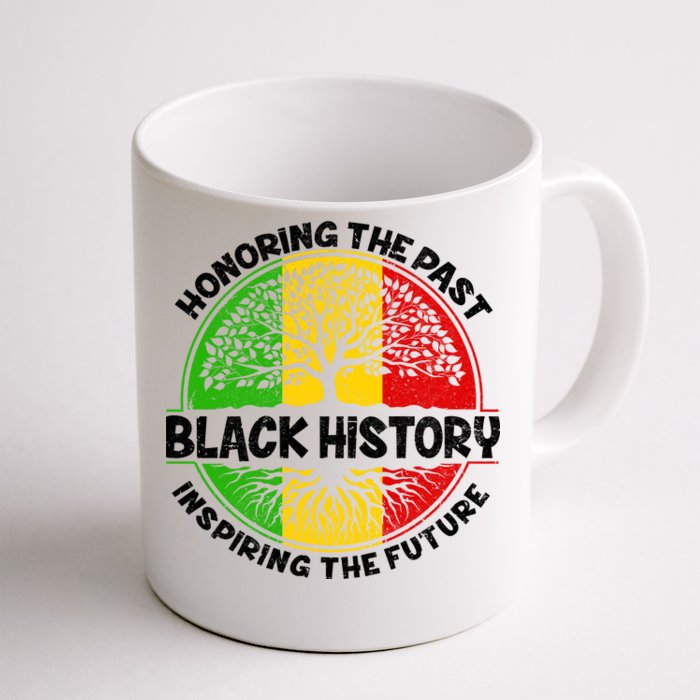 Black History Honoring The Past Front & Back Coffee Mug