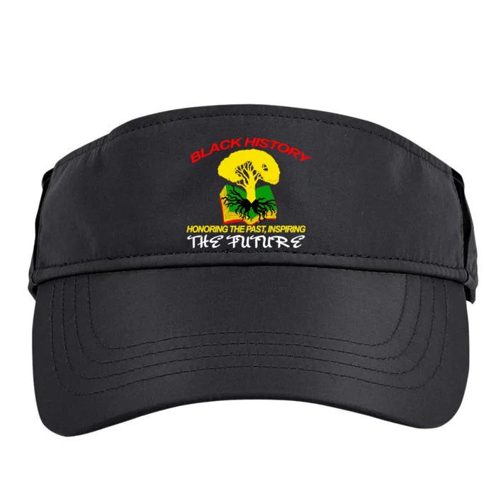 Black History Honoring The Past Inspiring The Future Adult Drive Performance Visor