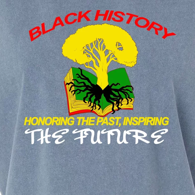 Black History Honoring The Past Inspiring The Future Garment-Dyed Women's Muscle Tee