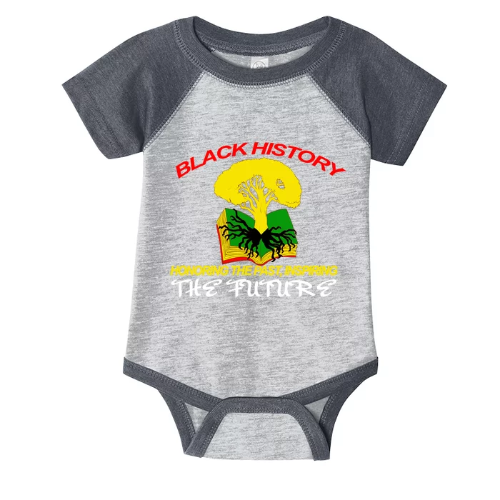 Black History Honoring The Past Inspiring The Future Infant Baby Jersey Bodysuit