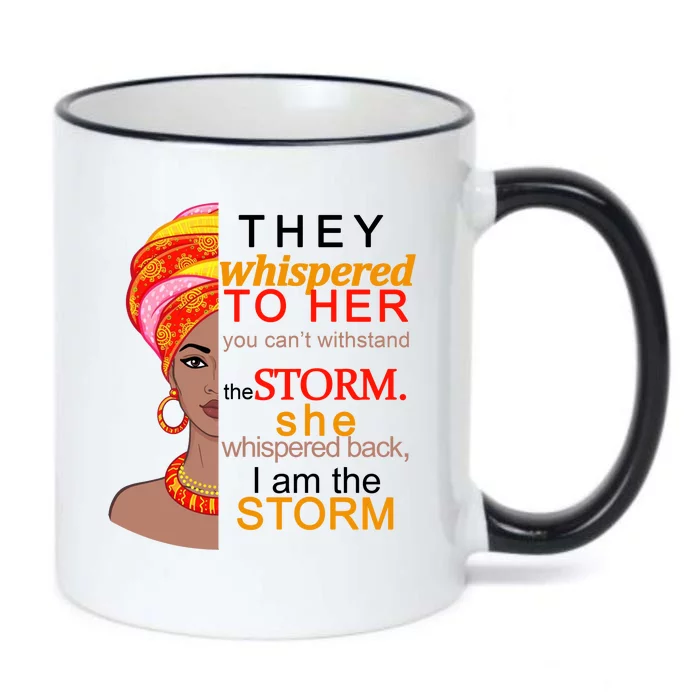 Black History I Am The Storm Black Color Changing Mug